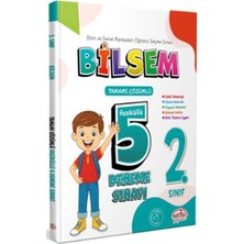 TeknoKapsül Editör Yayınları 2. Sınıf Bilsem Tamamı Çözümlü 5 Deneme Sınavı