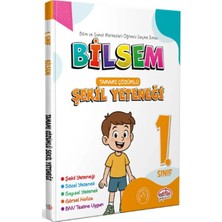 TeknoKapsül Editör Yayınları 1. Sınıf Bilsem Hazırlık Şekil Yeteneği Tamamı Çözümlü