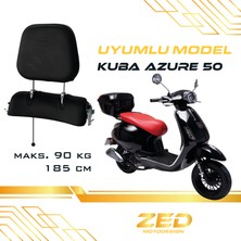 Threeback / Kuba Azure Pro 50 Uyumlu / Bel ve Sırt Dayama ve Yolcu Yükseltme Sistemi