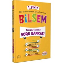 TeknoKapsül Editör Yayınları 1. Sınıf Bilsem Tamamı Çözümlü Soru Bankası