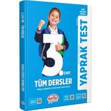 TeknoKapsül Editör Yayınları 3. Sınıf Tüm Dersler Tamamı Çözümlü Yaprak Test