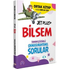 TeknoKapsül Editör Yayınları 1. 2. ve 3. Sınıflar Için Bilsem Jet Plus Ortak Kitap