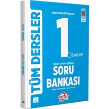TeknoKapsül Editör Yayınları 1. Sınıf Vip Tüm Dersler Soru Bankası