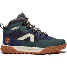 Timberland Motion 6 Mid Lace Up Waterproof Çocuk Haki Bot