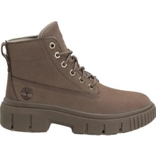 Timberland Greyfield Mid Lace Up Kadın Kahverengi Bot