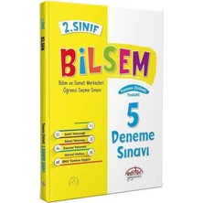 TeknoKapsül Editör Yayınları 2. Sınıf Bilsem Hazırlık 5 Deneme