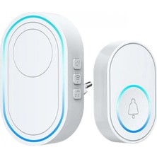 Efnaz Style SN-22165 Kablosuz Akıllı Kapı Zili LED Görsel Uyarı 38 Melodili