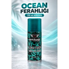 Quick Wax Koku Bombası Klima Fresh Ocean Klima Temizleyici 150 ml