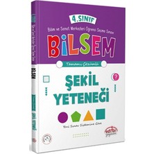 TeknoKapsül Editör Yayınları 4. Sınıf Bilsem Hazırlık Şekil Yeteneği