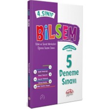 TeknoKapsül Editör Yayınları 4. Sınıf Bilsem 5 Deneme Sınavı