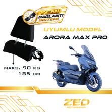 Threeback / Arora Max Pro Uyumlu / Bel ve Sırt Dayama ve Yolcu Yükseltme Sistemi