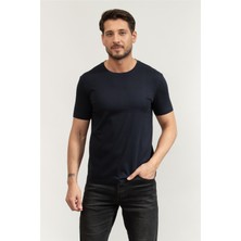 Boss Tessler Men's Crew Neck T-Shirt Blue