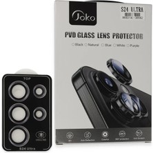 Efnaz Style Joko Samsung Galaxy S24 Ultra Pvd Metal Kamera Lens - Derin Mor