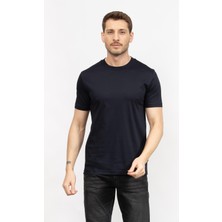 Boss Men's Crew Neck T-Shirt Blue