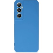 Efnaz Style Realme C65 Kılıf First Silikon - Mavi