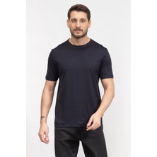 Boss Thompson Men's Crew Neck T-Shirt Blue