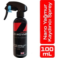 Jo Moyner Nano Yağmur Kaydırıcı-Cam Yüzey Seramik Kaplama Spreyi-Su Itici-2 Yıl DAYANIM-100ML