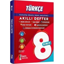 TeknoKapsül Isem Yayınları 8. Sınıf Türkçe Akıllı Defter
