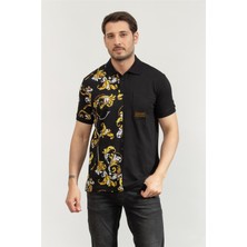 Versace Jeans Couture Men's Polo Shirt Black