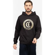 Just Cavallı Just Cavalli Men's Hooded Sweatshirt Black