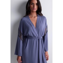 Aubade Sweet Obsession Kimono Women's Kimono Indigo Blue