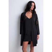Aubade Sweet Obsession Kimono Women's Kimono Black