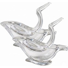 Limon Sıkacağı, Pratik Dilim Limon Sıkacağı, Şeffaf ve Ergonomik Tasarım, Şık Sunumlar Için Dayanıklı ve Dekoratif, Ev Ofis ve Restoran Kullanımına Uygun Limon Sıkıcı, 2 Adet