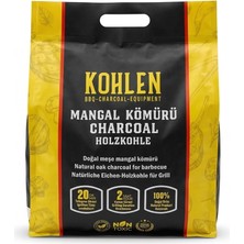 3 kg Doğal Meşe Bbq Mangal Kömürü | Temiz Dolum | Net Kilo Garantisi | Özel Fb Paket