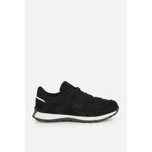 Yaya By Hotiç Kadın Siyah Süet Bağcıklı Günlük Sneaker