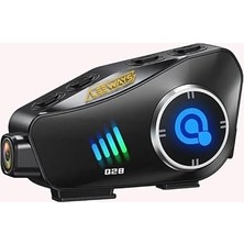 Intercom Kameralı Hd 1080P Kameralı Kask Kulaklık Su Geçirmez 32GB Hafıza Kartlı