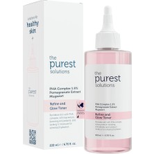 Merfi Store Purest Solutions Hassas Ciltler Için Arındırıcı ve Aydınlatıcı Pha Pembe Tonik