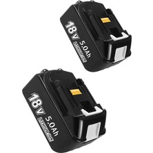 Merfi Store Adet Abeden 18V 5.0AH Li-Ion Yedek Pil Makita Pil 18V BL1850 BL1840 BL1830 BL1820 BL1815 194205-3 Lx