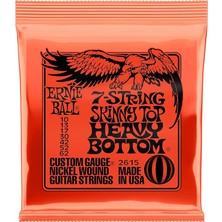 Merfi Store Ballu Sıska Üst Ağır Alt Slinky 7-String Nikel Yara Elektro Gitar Dizeleri 10-62 Ölçer