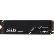 KC3000 Pcıe 4.0 Nvme M.2 SSD - Masaüstü ve Dizüstü Bilgisayarlar Için Yüksek Performanslı Bellek, -SKC3000S/512G, Siyah, 512GB