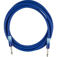 Merfi Store »ombré Instrument Cable« Enstrüman Kablosu | 3 Metre | Düz Jak | Renk: Belair Blue