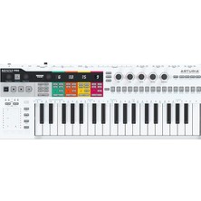 Merfi Store Keystep Pro, 37-Tuş Kontroller Sequencer, 1 Mıdı Giriş ve 2 Mıdı Çıkış, LED Aydınlatmalı