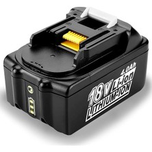 Merfi Store 18V 4,0 Ah Yedek Pil Makita 18V Pil BL1830B BL1840B BL1850B BL1860B BL1860B BL1845 LXT-400 BL1860 Bl