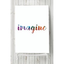 Burada Bulabilirsin (PSTER6765) Imagine Motivasyon Poster2 (30X40CM)