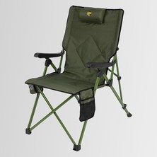 Chaırs Comfort 3 Kademeli Katlanabilir Kamp Sandalyesi Haki
