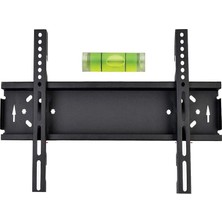 Tüm Markalara Uygun 37" - 55" Inç 94 - 140 Ekran Televizyon LCD LED Monitör Plazma Tv Sabit Duvar Askı Aparatı+Su Terazili