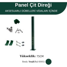 Direk 75 cm - Çim Çit Direği Panel Çit Direği