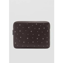 Mango Eyelet Detail Laptop Sleeve