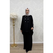Emel Ceket Takım Siyah