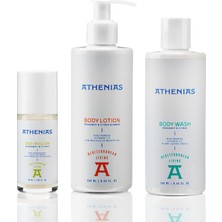 Lexroo Banyo Seti, Vücut Yıkama Jeli, Vücut Losyonu ve Deo Roll-On, 3'lü Set, Bergamot ve Narenciye