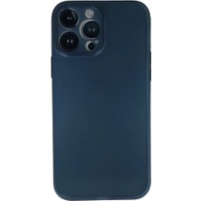 Bezos Apple iPhone 13 Pro Uyumlu Kılıf Pp Ultra Ince Kapak - Mavi