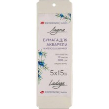 Petersburg St. Petersburg Ladoga Kitap Ayracı Suluboya KAĞIDI%100 Pamuk Cold Pres 300 gr 5X15 cm 10 Yp 25245237