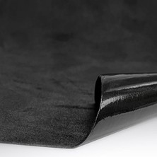 Deri Yapışkanlı Alkantara Döşemelik Kumaş 48 cm x 100 cm Renk Seçenekli (Siyah)