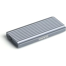 Lexroo USB 3.2 Gen2 Type C - M.2 Nvme & Sata SSD Rgb Led'li Disk Kutusu (Dk-Ac-Dsem5)