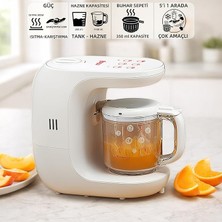 Baby Mix1 Çok Fonksiyonlu Mikser Bebek Maması Buharlı Pişirici