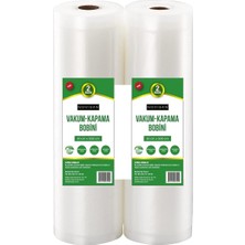 Metre (2 Adet 30CM x 5 Metre) Gofrajlı Tırtıklı Rulo Vakum Poşeti 2'li Bobin Vakumlama Folyosu Vakumlu Rul, Bpa Içermez, Tüm Vakumlama Makineleri Için, Kaynatılabilir, Tekrar Kullanılabilir…